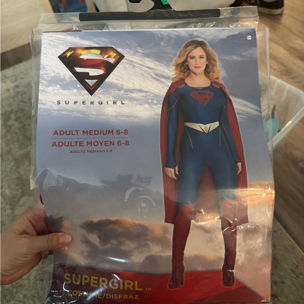 Supergirl Costume - Blue and Red